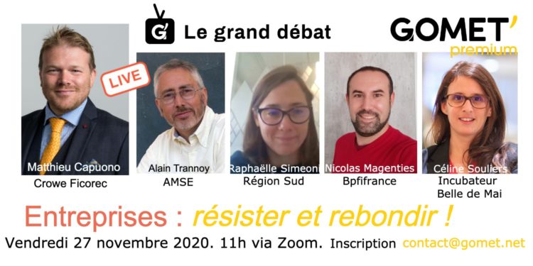 [Grand débat] Entreprises : quels outils pour résister et rebondir !