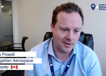 Jim Powell de la société canadienne Magellan Aerospace.