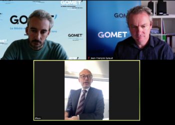 Lionel Royer-Perreaut face aux journalistes de la rédaction de Gomet' mercredi 18 novembre.