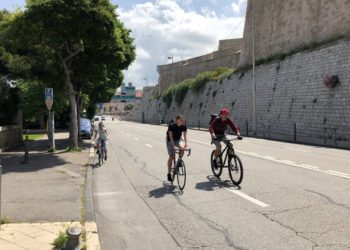 Boulevard Charles Livon, l'un des axes sélectionnés par la Ville pour accélérer la mise en place de pistes cyclables provisoires (Crédit Gomet').