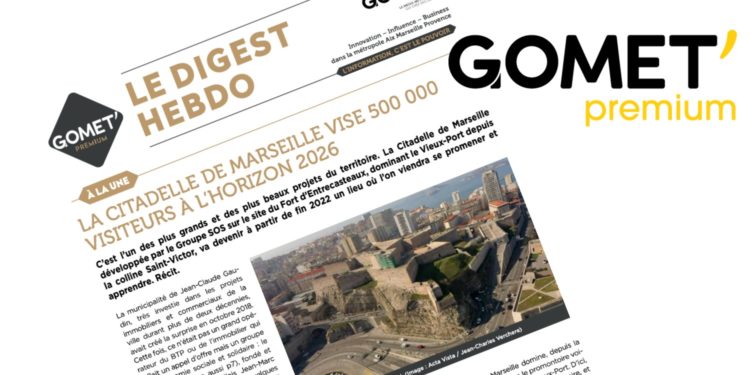 La Citadelle de Marseille à la une du Digest Hebdo n°165