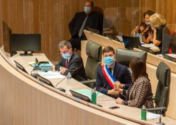 Benoît Payan, maire de Marseille élu le 21 décembre 2020. (Crédit Jean-Yves Delattre)