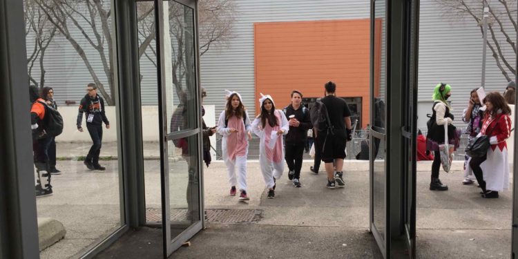 Le Parc Chanot à l'heure de la Japan Expo, l'un de moments forts de l'année (archives Gomet').