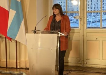 Michèle Rubirola a annoncé sa démission devant la presse mardi 15 décembre