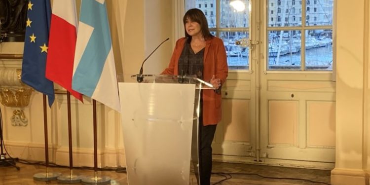 Michèle Rubirola a annoncé sa démission devant la presse mardi 15 décembre