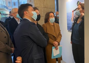 Les élus de la Ville dont le maire Benoît Payan écoutent Sophie Beau vendredi 15 janvier 2021 (Crédit MG/Gomet').