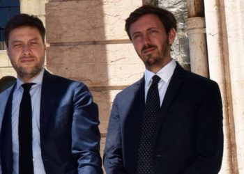 Arnaud Drouot, en juillet dernier aux côtés de Benoît Payan (Crédit : Ville de Marseille)