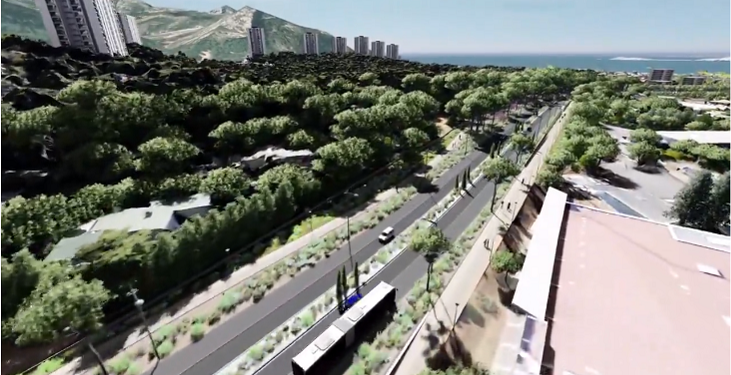 Le Boulevard Urbain Sud (B.U.S) doit traverser les quartiers Sud de la Ville (Crédit DR)