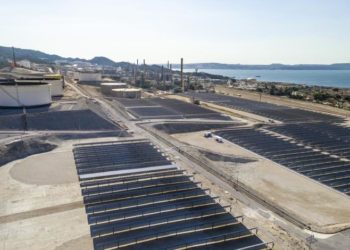 le projet Masshylia prévoit de créer de nouveaux parcs solaires pour alimenter son électrolyseur (Crédit Total)