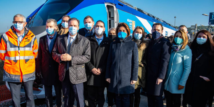 Les nouveaux trains TER de la Région circuleront sur la ligne Aix-Marseille (Crédit JYD)