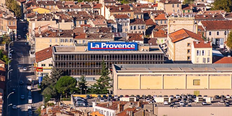 Le siège de la Provence avenue Roger Salengro (Crédit Gomet'/JYD)