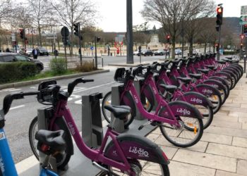 Libélo, le réseau de de vélos partage à Valence dans la Drôme (Crédit Gomet'/JFE)