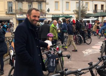 Le maire de Montpellier Mickaël Delafosse (Crédit @MDelafosse)