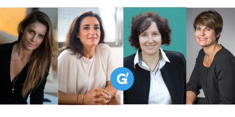 Amelia Tavella, Emilie de Lombarès, Christine Baze et Sandrine Motte (Crédit DR)