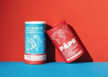 Paper Cosmetics fabrique des déodorants naturels avec des emballages en papier recyclé (Crédit Paper Cosmetics)