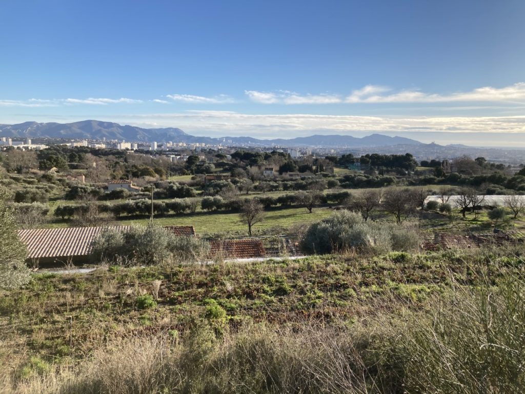 Le potentiel de terre agricole est très important au Nord de Marseille Crédit RM)