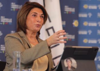 Martine Vassal a déroulé ses priorités de lannée lors de ses voeux à la presse Crédit AMP))