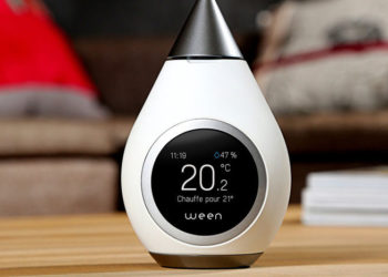 Le thermostat connecté de Ween permet de programmer le chauffage en fonction de la présence ou non des occupants de la maison Crédit Ween)