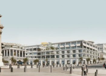 L'institut Méditerranéen de la ville et du territoire (IMVT) doit sortir de terre en 2023 à la porte d'Aix (Crédit NP2F)