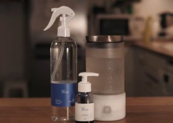 Une solution 100% naturelle développée par WeCleen innovante dénommée "Blue".