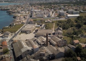 L'usine Legré-Mante se trouve au bord de la mer dans le quartier de la Madrague de Montredon à Marseille (Crédit DR)