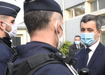 Gérald Darmanin est en déplacement à Marseille pour annoncer l'arrivée de 300 policiers supplémentaires