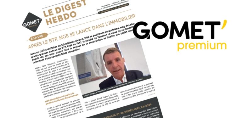 Le Digest Hebdo n°171 : le groupe de BTP NGE se lance dans l’immobilier