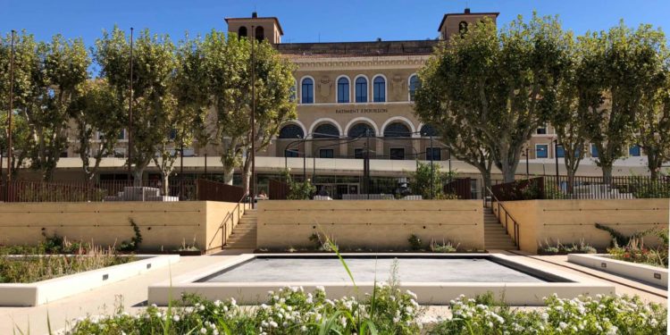 Le campus de la faculté droit d'Aix Marseille Université à Aix-en-Provence (Crédit Gomet'/JFE).