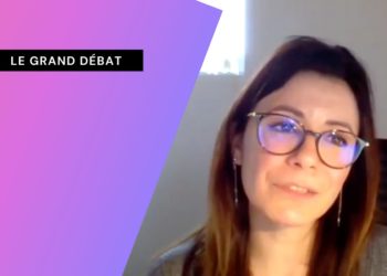 Audrey Gatian veut libérer les trottoirs marseillais pour que les piétons retrouvent leur juste place (Crédit Gomet')