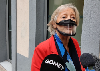 Sophie Cluzel en visite à Marseill vendredi 19 février, crédit : Rémi Liogier pour Gomet'e