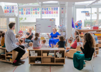 L'Autre École à l'Épopée, quartier Sainte-Marthe.