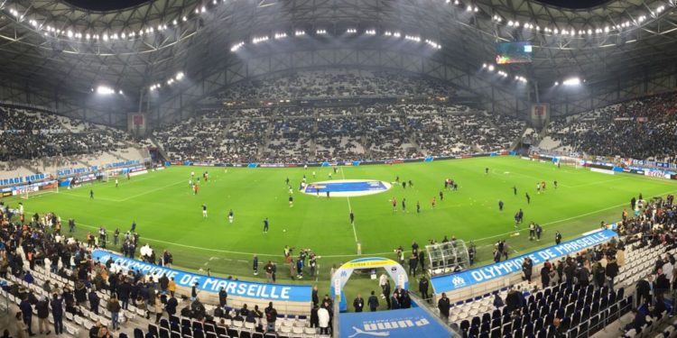 L'Orange Vélodrome, lieu d'expression de toute la passion pour l'OM (Crédit Gomet')