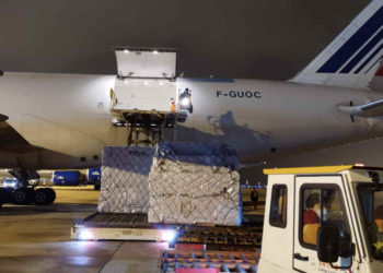 CMA CGM a créer un pont logistique aérien avec l'Asie pendant le premier confinement (Crédit DR)