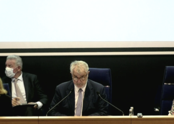 Roland Giberti, le président du conseil de territoire Marseille provence, le jour de son élection en juillet dernier (Archives Gomet')