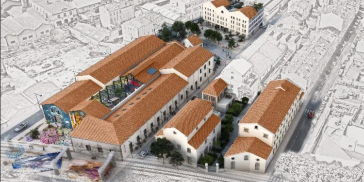 Une vue du projet proposée par le cabinet d'architecture Monchecourt et Co (Crédit DR)