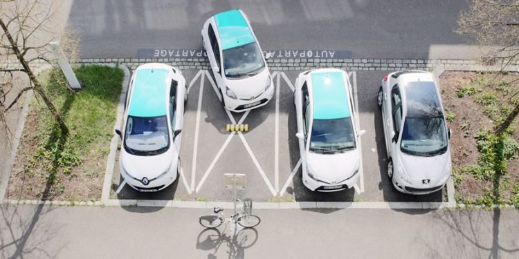 60 stations d'autopartage Citiz à Marseille (Photo archives Citiz)