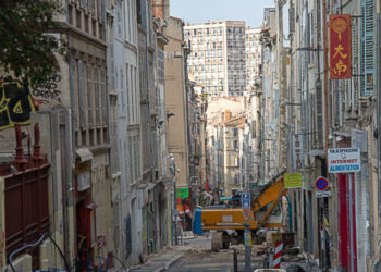 La SPLA-IN va commencer par s'attaquer à la rénovation du quartier Noailles endeuillé par le drame de la rue d'Aubagne (Crédit JYD)
