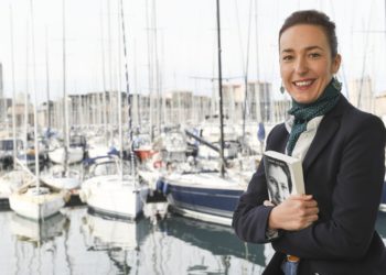 Amandine Deslandes est l'autrice de la biographie "Simone Veil, mille vies, un destin" (crédit : Yohan Brandt)