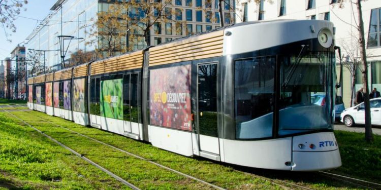 tramway à Marseille (Crédit : RTM)