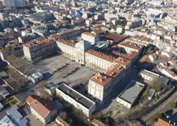 La cité de la transition écologique aimerait bien installer son bâtiment dédié à la formation à la caserne du Muy (Crédit : Ville de Marseille)