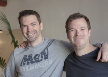 Tangi et Guereg Capitaine, les deux frères fondateurs de Smart Sailors (Crédit Smart Sailors)