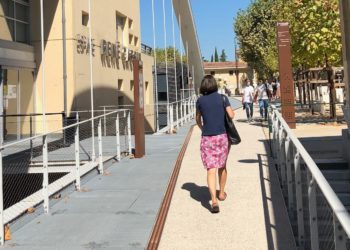 Etudier à Aix-en-Provence. Sur le campus d'Aix-en-Provence (Crédit Gomet')