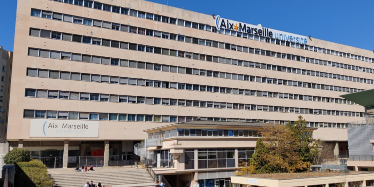 Le campus Saint Charles à Marseille de l'université d'AIx-Marseille