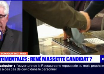 Capture d'écran de la chaîne BFM DICI lancée dans les Alpes du sud par Altice le 9 mars 2021 dernier (Crédit DR)