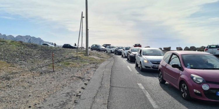 Photo postée par @VuMars sur Twitter le lundi Pâques, le 5 avril 2021. (DR)