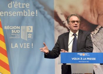Renaud Muselier se félicite d'être la première région de France à pouvoir utiliser les fonds européens pour des appels d'offres (Crédit DR)