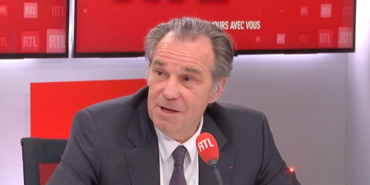 Renaud Muselier sur le plateau de RTL mercredi 14 avril 2021.