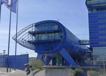 Las vaisseau bleu, siège du département à Marseille (Crédit DR)