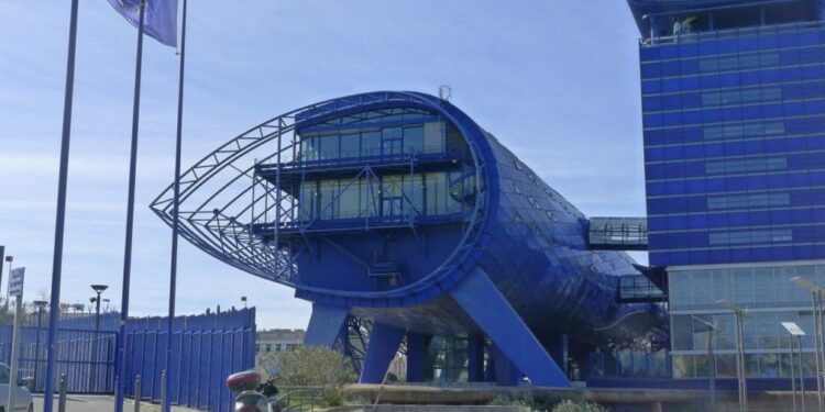 Las vaisseau bleu, siège du département à Marseille (Crédit DR)