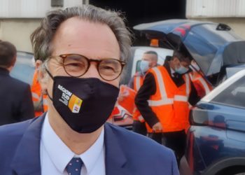 Renaud Muselier s'est rendu à Marseille vendredi 16 avril, une semaine avant la séance plénière du conseil régional